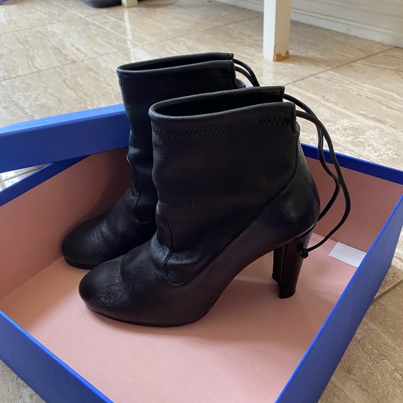stuart weitzman ankle boots size 7 - Picture 4 of 6
